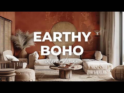 Earthy Boho Interior Design: Where Eclectic Bohemian Charm Meets Natural Beauty