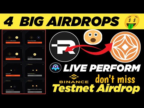 😱😱 Biggest 4 Crypto Airdrops of 2025 | Best Airdrop 2025 | New Testnet Airdrop Full Guide