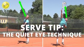 Serve Tip: The Quiet Eye Technique