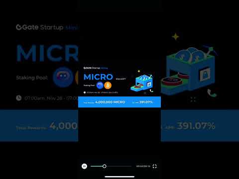 MicroGPT Mining on Gate io #Mining #gateio #microgpt
