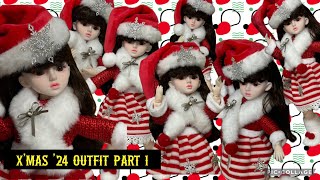 BJD Christmas Outfit Part 1