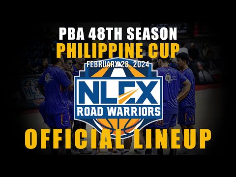 PBA UPDATE NLEX ROAD WARRIORS PHILIPPINE CUP OFFICIAL LINEUP