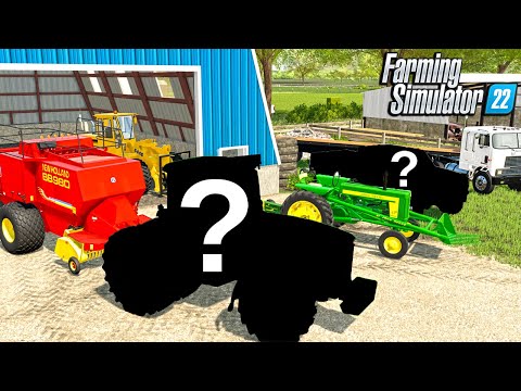 I BOUGHT AN ABANDON FARM YARD FULL OF EXPENSIVE EQUIPMENT!? (SURVIVAL FARMING)