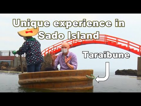 Unique Experience "Taraibune" in "Sado Island", Niigata, Japan