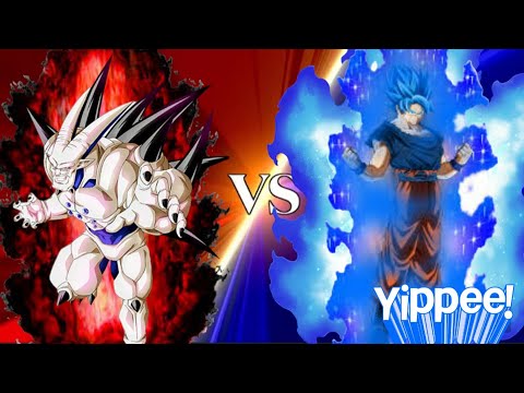 Goku vs Omega Shenron Stop Motion        (first Stop Motion ever)  No Sound