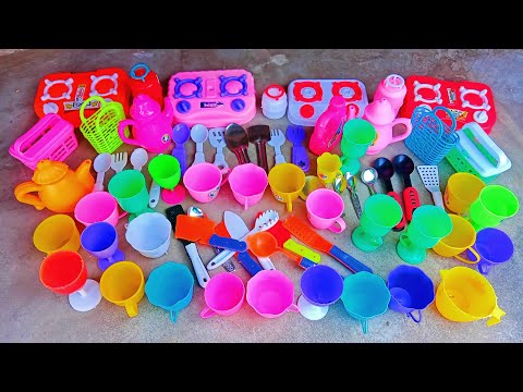 Diy unboxing Amazing mini kitchen set | @Dolliyon@miniclay5092 @claycreationsideas6083