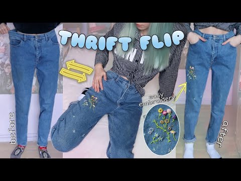 THRIFT FLIP: making the jeans I always wanted