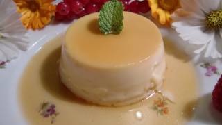 Creme caramel, pudding custard 焦糖雞蛋布甸