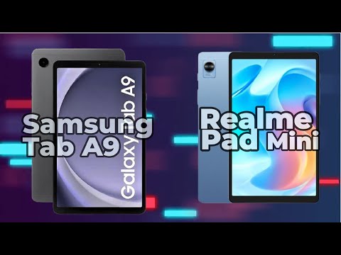 Samsung Tab A9 8.7 vs Realme Mini 8.7 comparison