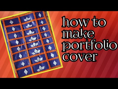 Simple file/DIY File Folder craft idea/How to make File Folder/how to make portfolio cover