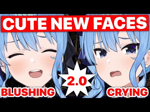 Suisei's New 2.0 Crying Face Is Too Powerful (Hoshimachi Suisei /Hololive) [Eng Subs]