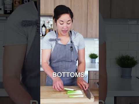 The BEST Part About Scallions... #cooking #tutorial #shorts