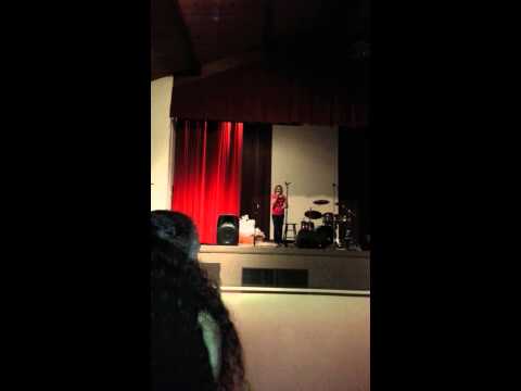 Taylor Rolling in the Deep at talent show 3_2013A