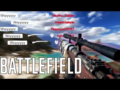 When A Pro Sniper Tries Battlefield...