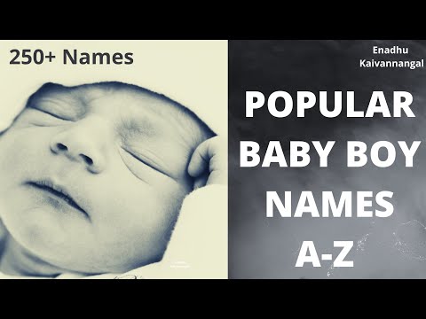 Popular boy babies name A to Z with meanings