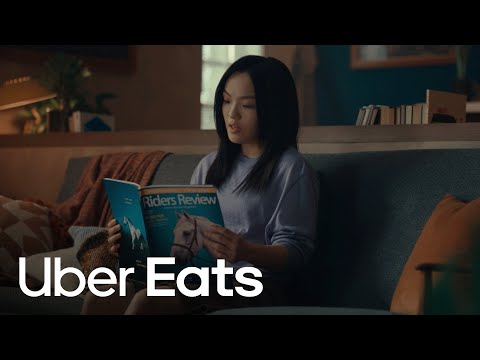 徐佳瑩的白馬夢成真？ 身騎白馬？｜（應該）都點得到 | Uber Eats