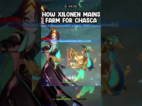 GENSHIN IMPACT XILONEN MAIINS FARMING FOR CHASCA