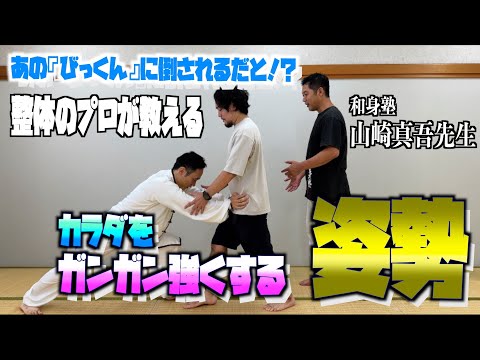 姿勢一つでメタボの男が武術の達人を薙ぎ倒す‼️裏技