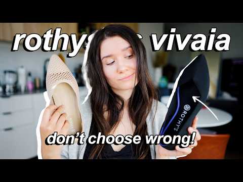 Rothys vs. Vivaia Comparison  | Honest Review | Sustainable, Recycled shoes