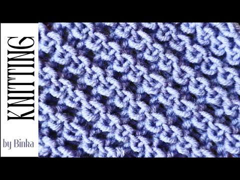 [Bulgarian] Fine original rib stitch. Knitting pattern.