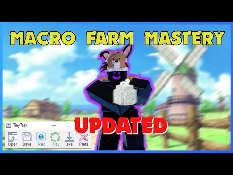 UPDATED AFK Mastery Macro | Blox Fruits