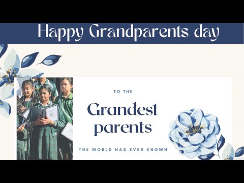 Grandparents Day Celebration & School Choir | My Daughter's Beautiful Performance" 👵🏻 👴