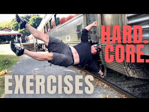 HARD. CORE. EXERCISES 1: Barbell Overhead Side Bend