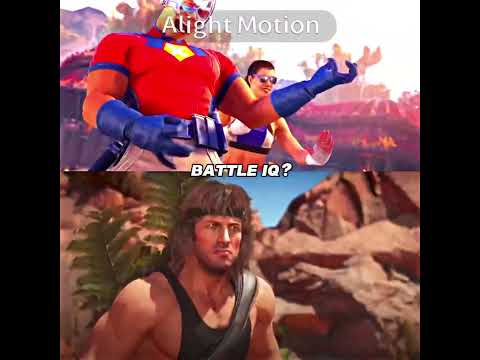 Peacemaker MK1 vs Rambo MK11 #mk @Seanny313 #viral #popular #mortalkombat1 #edit #shorts