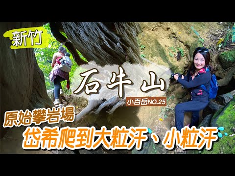 天然攀岩練習場 - 新竹關西． 石牛山  小百岳No.25【岱希帶你出去玩】