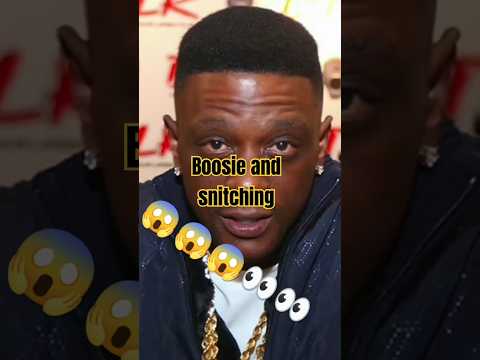 Boosie and snitching Must watch until end #rapper #hiphop  #boosie #snitches #rap