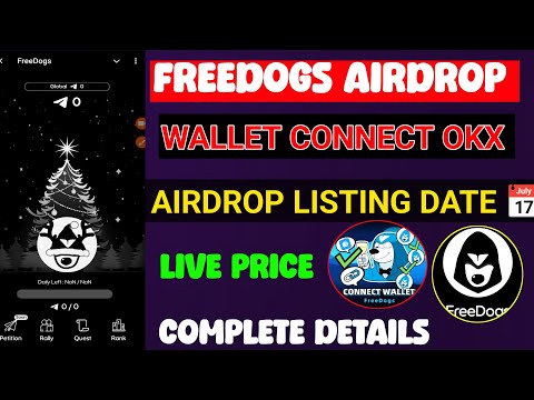 Freedogs Airdrop Listing Date l Freedogs Airdrop Wallet Connect | Freedogs Live Price l FreeDogs