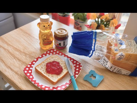 Re-Ment Supermarket Set 2018 | Toy Miniatures | Toy Food |  Bread (ASMR)