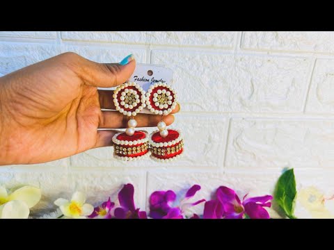 Don't throw away those old syrup caps - turn them into a fashion statement instead✨ #upcycle #jhumka