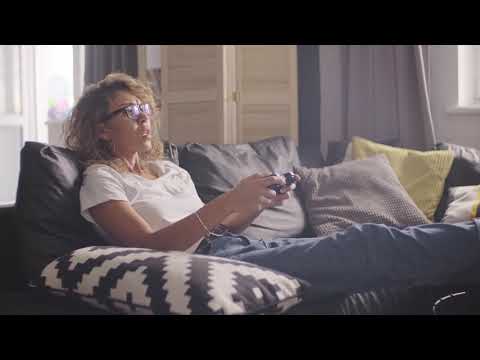 Female Gamer | Copyright Free Video Footage