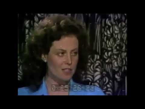 Sigourney Weaver interviewed on Alien set