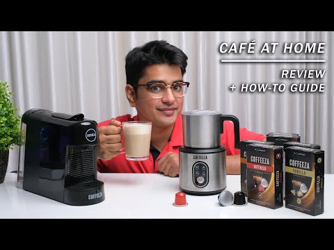 AMAZING Coffee At Home in SECONDS! Coffeeza Finero Next Capsule Machine Review!