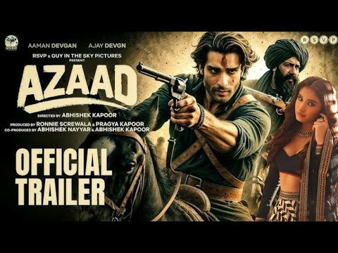 Azaad - Official Trailer | Ajay Devgn | Aaman Devgan | Rasha Thadani | Abhishek K #azaad