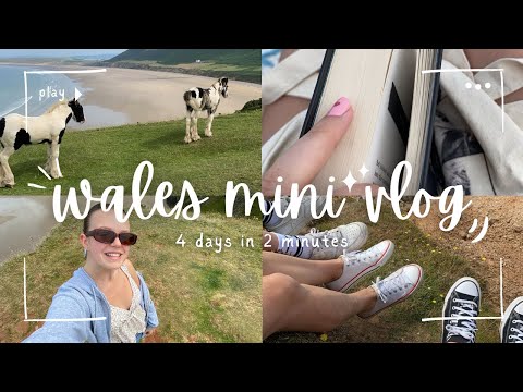 A week in Wales🐚☀️ | mini break to Wales | mia kate writes