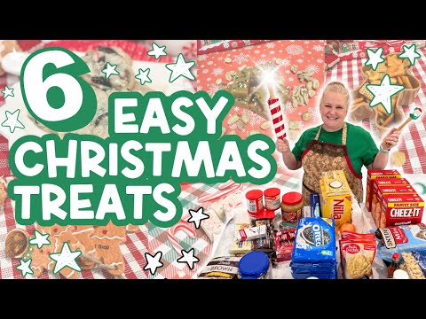 🎄6 of the Best Christmas Cookies & Treats in Minutes! No bake and cheap to make! DELICIOUS Recipes