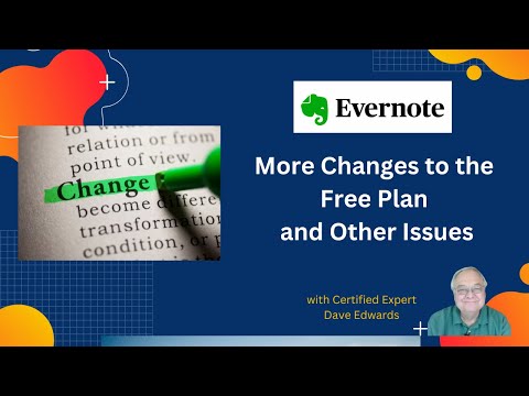 More Changes to Evernote: Free Accounts, Bug Fixer and Spreadsheets