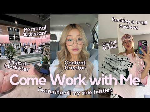 Come with me to work :) | Featuring all the different jobs I do