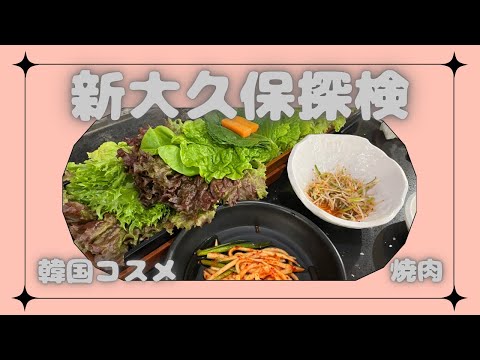 【新大久保探検】韓国コスメと焼肉＆おまけで新宿の巻