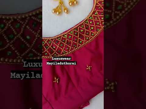 Bridal Aari work Blouses.