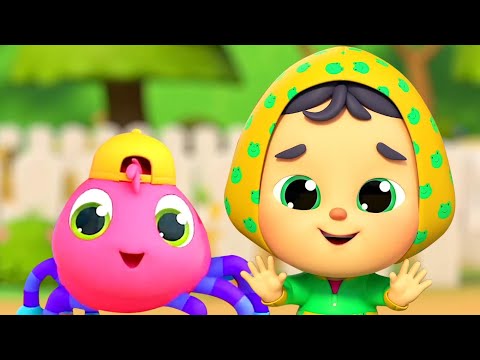 Incy Wincy Spider Creepy Insect Song and Nursery Rhymes for Toddlers