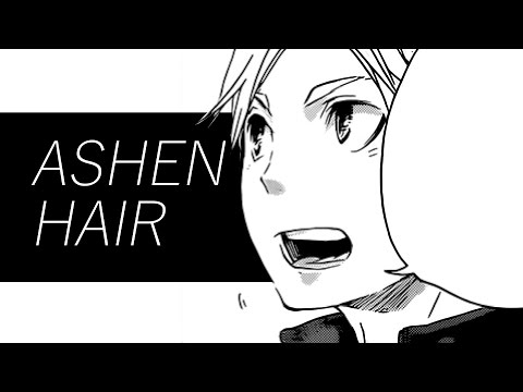 ashen hair | haikyuu!! (au)