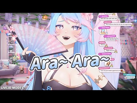 【Silvervale】新皮 Ara~Ara~｜Vtuber中文字幕｜VShojo