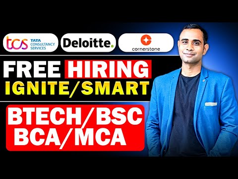 TCS 2025 Biggest Free Hiring | Deloitte Hiring | Cornerstone hiring | 2022/23/24/25