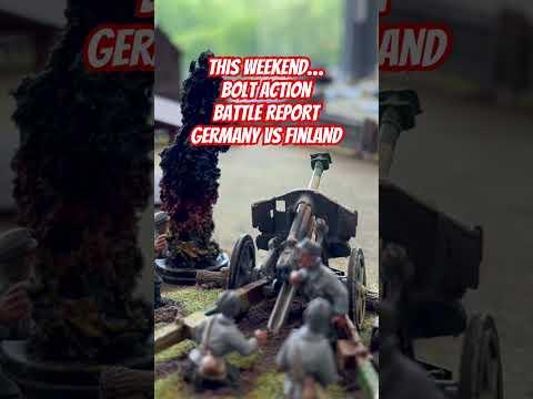 Bolt Action Battle Report: Germany vs Finland #warlordgames #boltaction