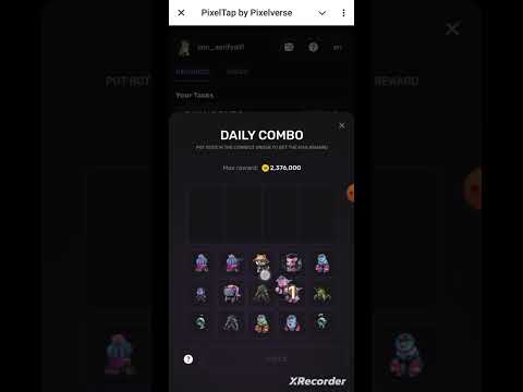 Pixeltap combo 08-07-2024. #pixeltapcombo