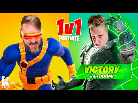 BETRAYED by my Son *1v1 Challenge* in Fortnite! K-CITY GAMING